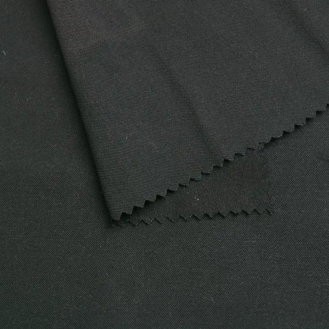 China Fabric for Pants,Jackets,Blazer,Suit,Uniform Nylon/Rayon Bengaline Woven Blended Fabric Rayon Nylon Spandex black color buy from China wholesaler bulk order at wholesale price free worldwide shipping Alibaba