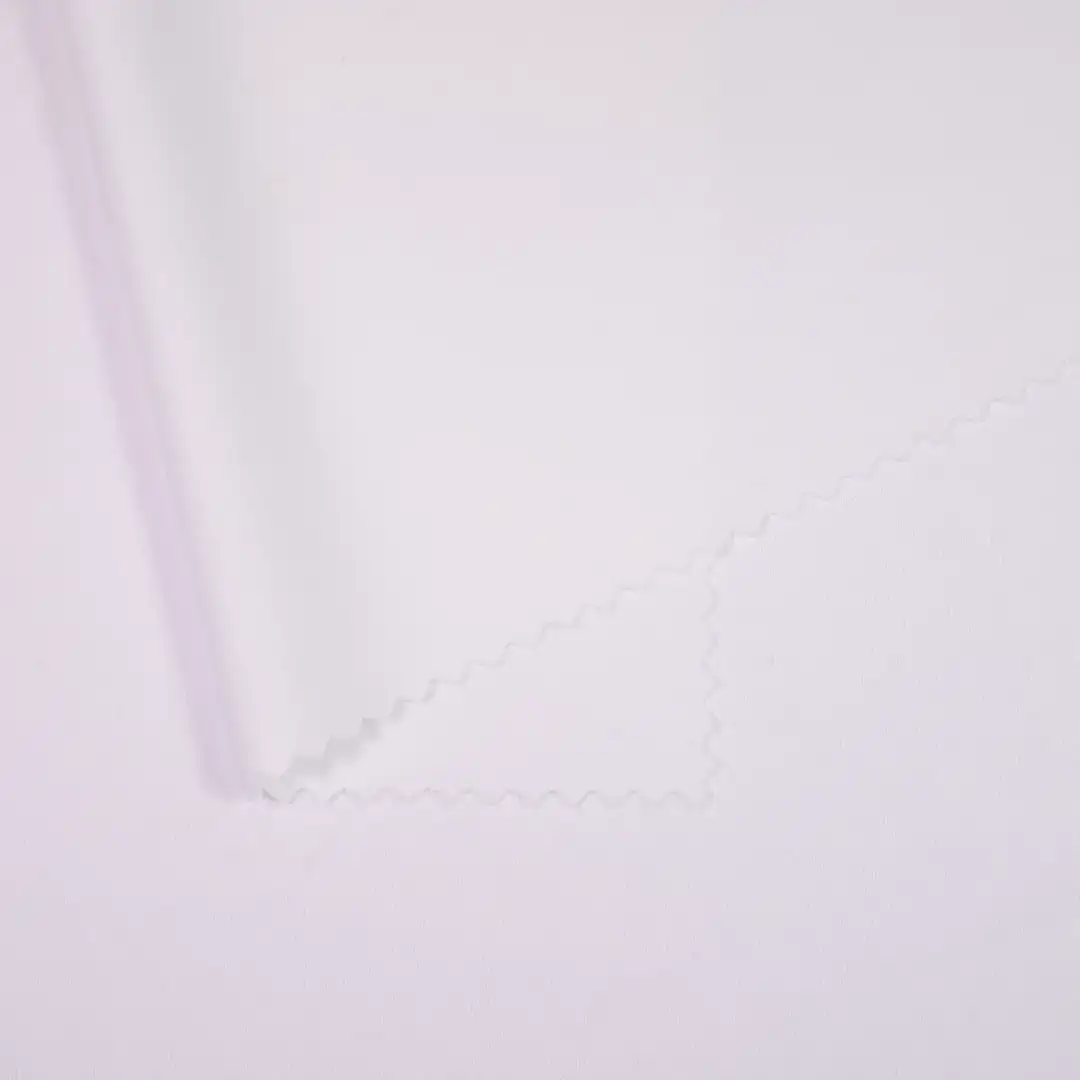 China Fabric for T-Shirt,Polo Shirt Interlock Knit Fabric Polyester white color buy from China wholesaler bulk order at wholesale price free worldwide shipping Alibaba