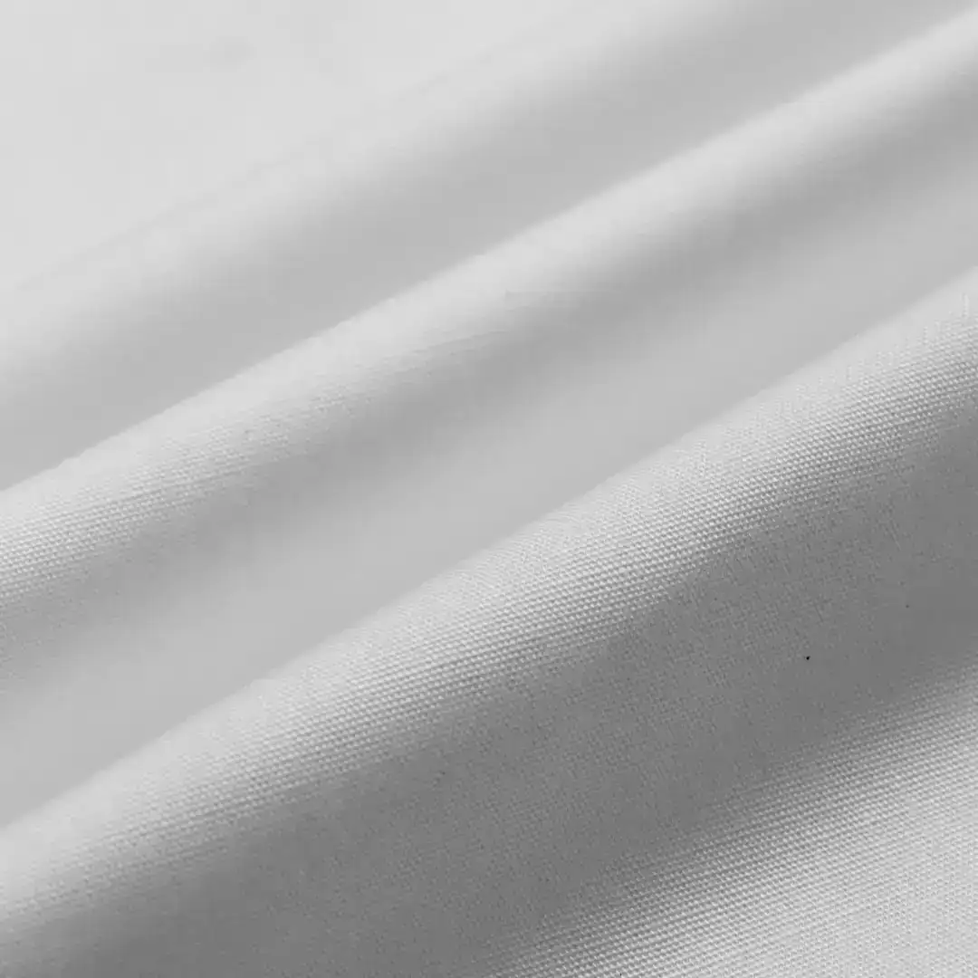 China Fabric for Shirt,Blouse TC Poplin Woven Blended Fabric Polyester Cotton white color buy from China wholesaler bulk order at wholesale price free worldwide shipping Alibaba