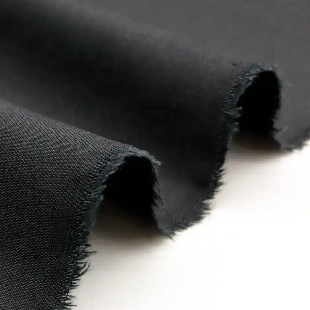 China Fabric for Shirt Long Sleeve Button ,Shirt Half Sleeve Button ,Chino TC Poplin Woven Blended Fabric Polyester Cotton black color buy from China wholesaler bulk order at wholesale price free worldwide shipping Alibaba