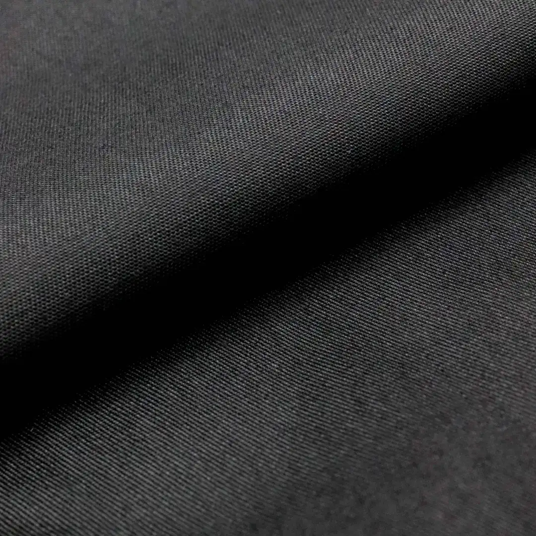 China Fabric for Shirt Long Sleeve Button ,Shirt Half Sleeve Button ,Chino TC Poplin Woven Blended Fabric Polyester Cotton black color buy from China wholesaler bulk order at wholesale price free worldwide shipping Alibaba