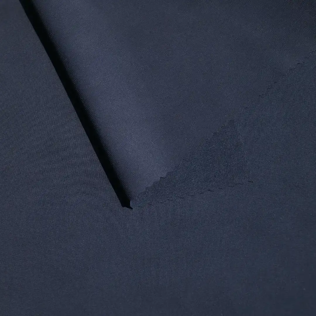 China Fabric for Jogger,Yoga Clothes,Swimsuits,Yoga Pants,Swim shorts,Sports Bras Two-way Stretch Knit Fabric Nylon Spandex Dark blue color buy from China wholesaler bulk order at wholesale price free worldwide shipping Alibaba