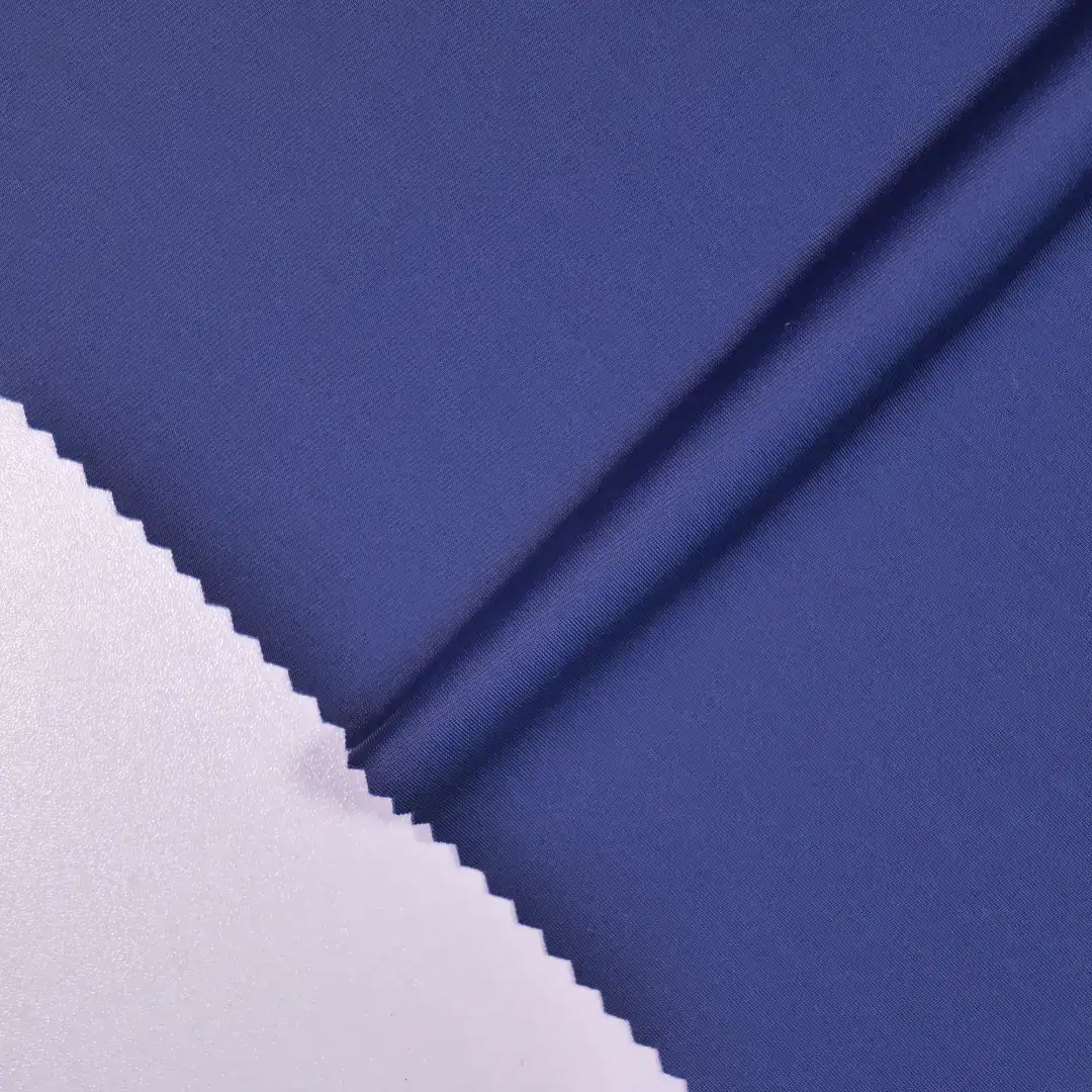 China Fabric for Yoga Clothes,Yoga Pants,Sports Bras Two-way Stretch Knit Fabric Polyester Spandex Dark blue color buy from China wholesaler bulk order at wholesale price free worldwide shipping Alibaba