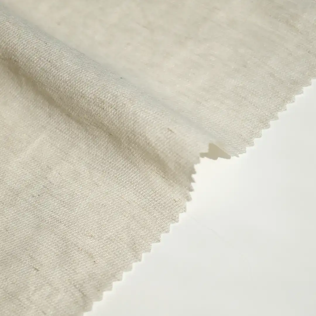 China Fabric for Shirt,Blouse,Skirt,Shirt Long Sleeve Button ,Over Shirt Cotton Plain Natural Woven Fabric Rayon Linen Nylon Milky white color buy from China wholesaler bulk order at wholesale price free worldwide shipping Alibaba