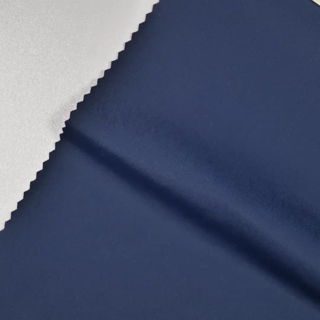 China Fabric for Yoga Clothes,Sports Bras Tricot Knit Fabric Nylon Spandex Dark blue-gray color buy from China wholesaler bulk order at wholesale price free worldwide shipping Alibaba