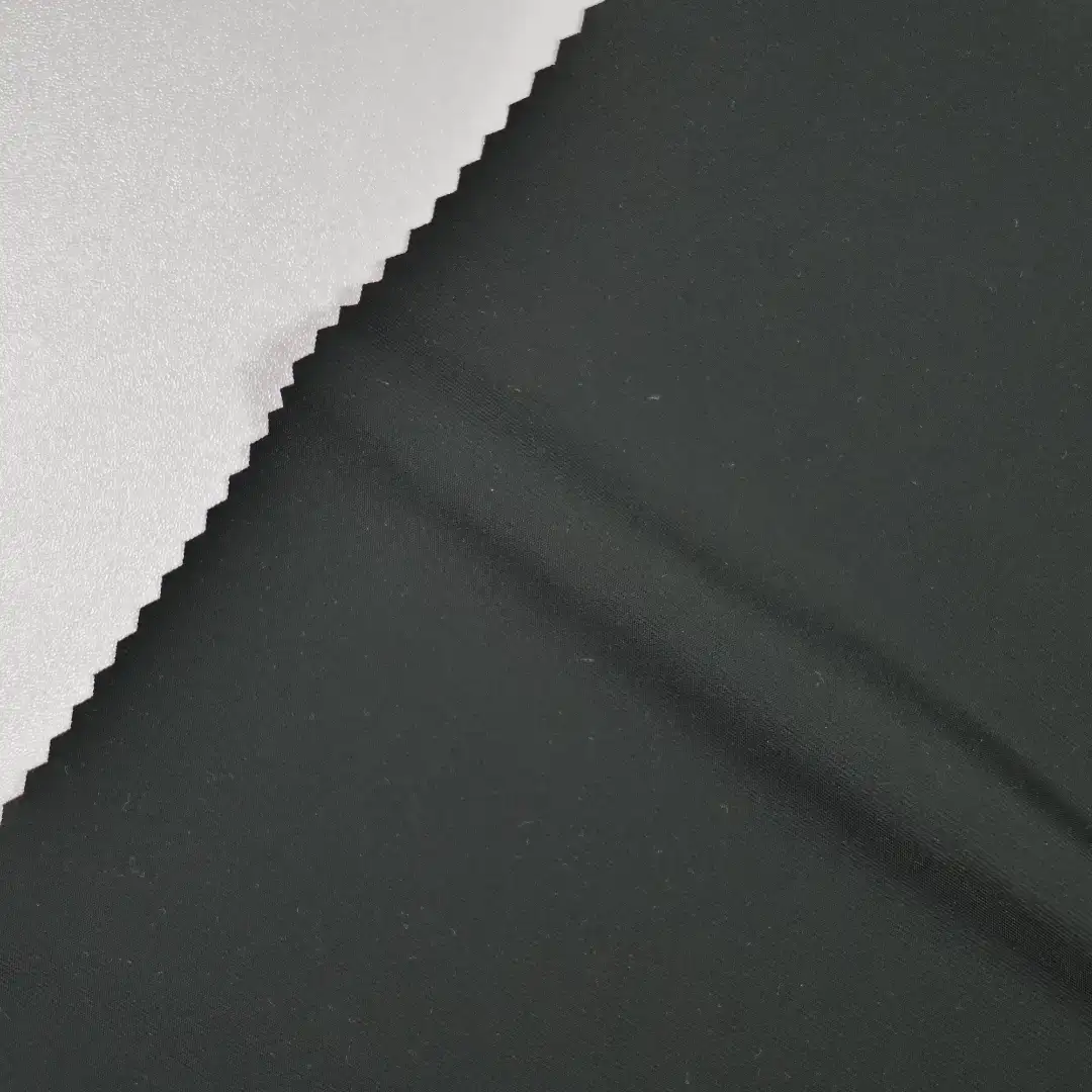 China Fabric for Jogger,Yoga Clothes,Swimsuits,Sports Bras Interlock Knit Fabric Spandex Nylon black color buy from China wholesaler bulk order at wholesale price free worldwide shipping Alibaba