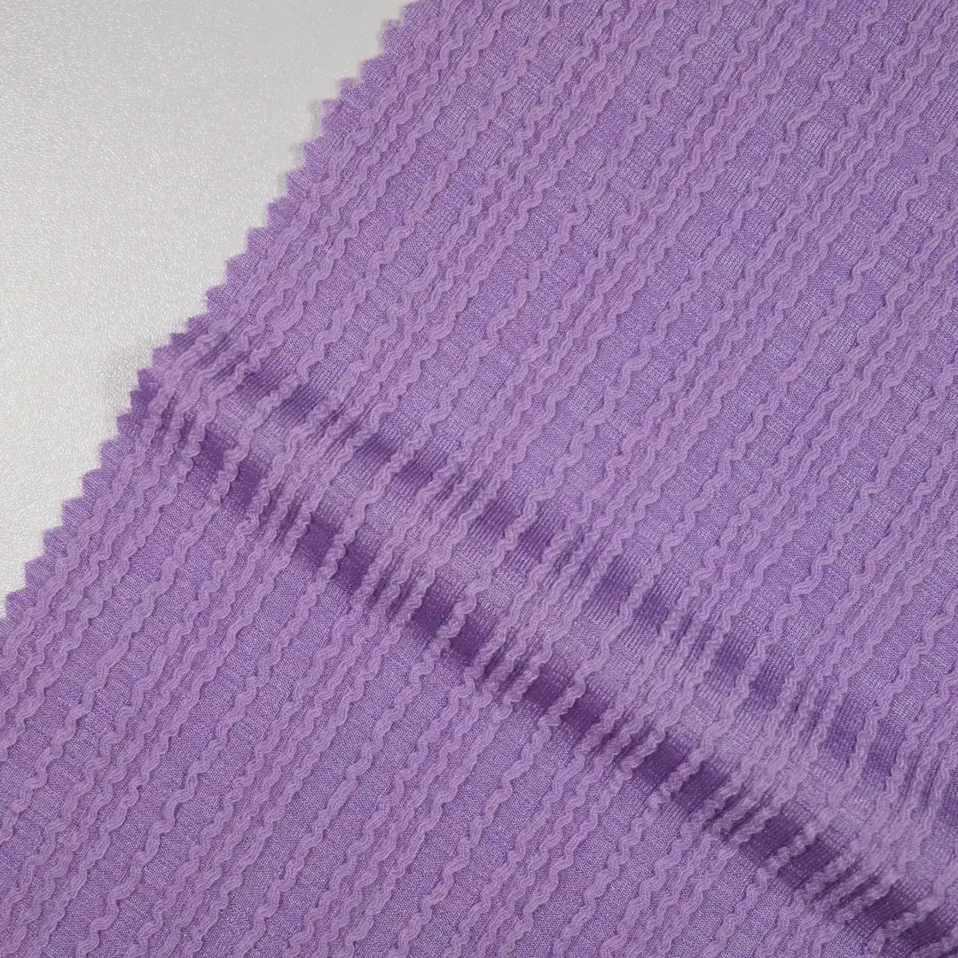 China Fabric for Blouse,Skirt Jacquard Knit Fabric Polyester Spandex blue color buy from China wholesaler bulk order at wholesale price free worldwide shipping Alibaba