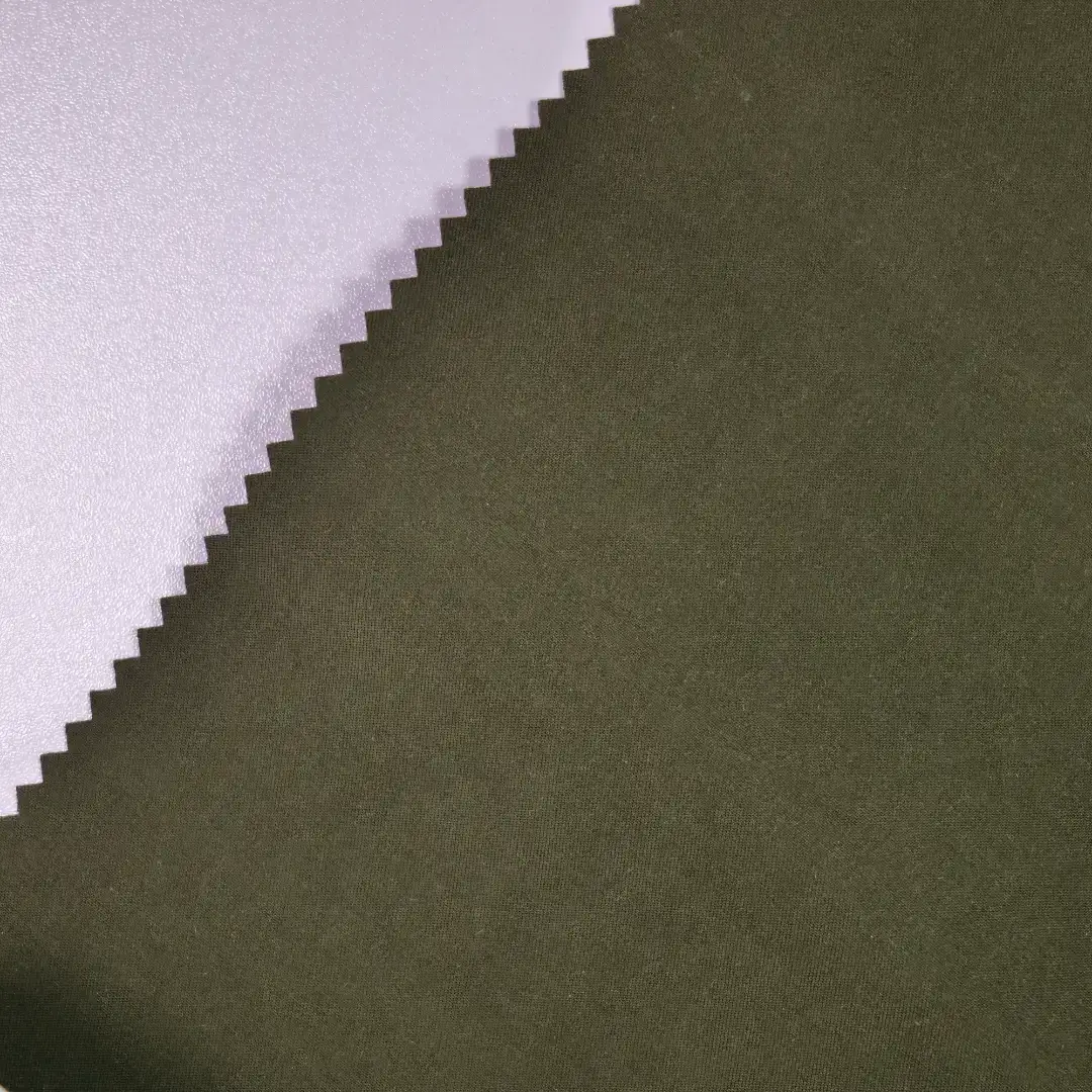 China Fabric for Trench Coat,Uniform CVC Twill Woven Blended Fabric Polyester Nylon army green color buy from China wholesaler bulk order at wholesale price free worldwide shipping Alibaba