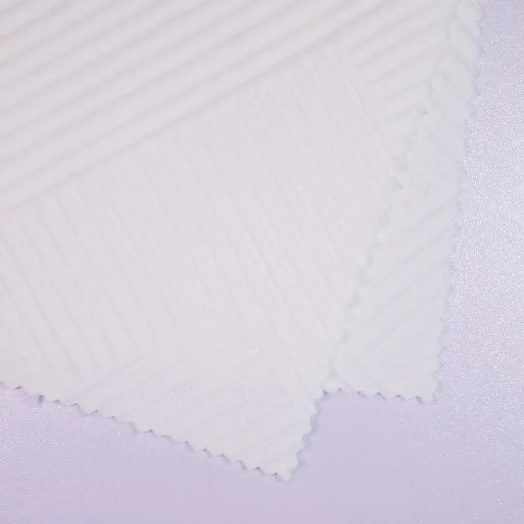 China Fabric for Jackets,Hoodie,Sweatshirt Jacquard Knit Fabric Polyester Spandex white color buy from China wholesaler bulk order at wholesale price free worldwide shipping Alibaba