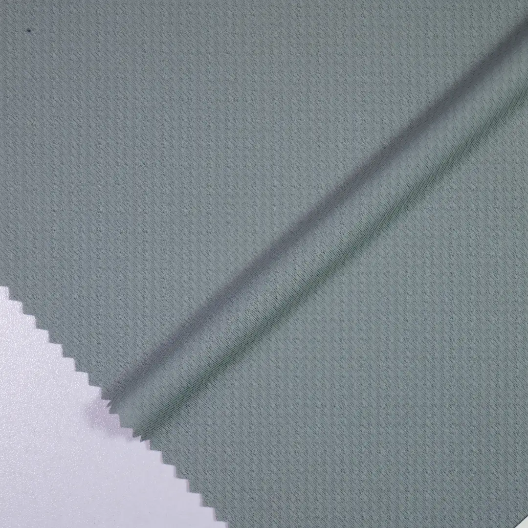 China Fabric for T-Shirt,Yoga Clothes Jacquard Knit Fabric Polyester Spandex grey color buy from China wholesaler bulk order at wholesale price free worldwide shipping Alibaba
