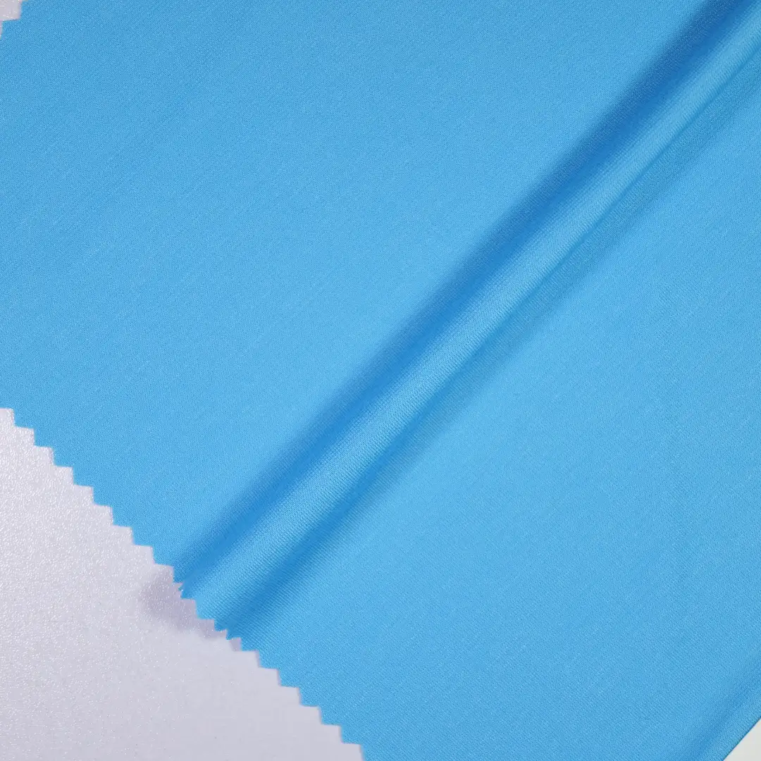 China Fabric for T-Shirt,Polo Shirt Ponte Roma Knit Fabric Rayon Nylon Spandex blue color buy from China wholesaler bulk order at wholesale price free worldwide shipping Alibaba