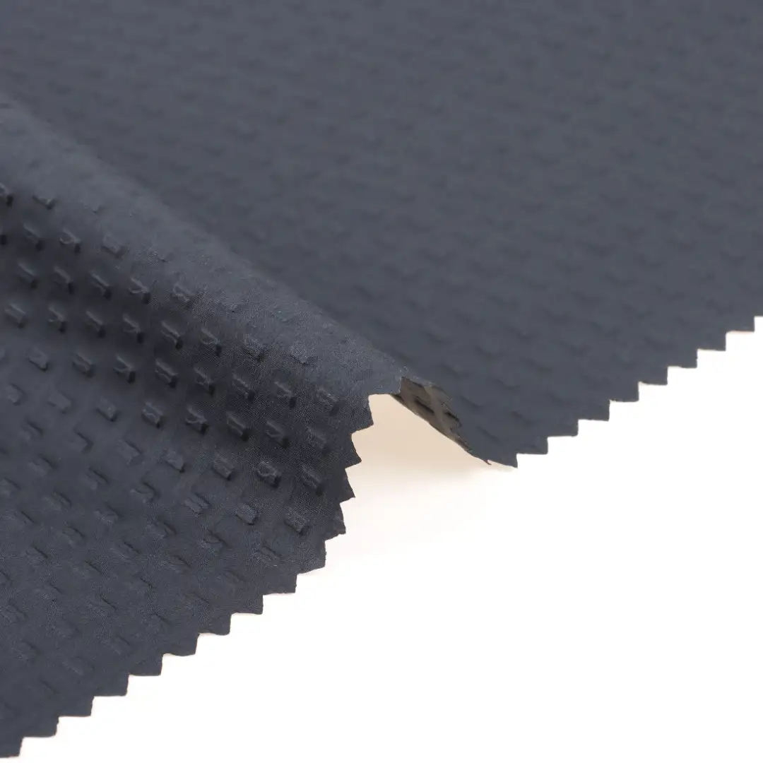 China Fabric for Jackets Polyester Pongee Synthetic Woven Fabric Polyester BLACK color buy from China wholesaler bulk order at wholesale price free worldwide shipping Alibaba