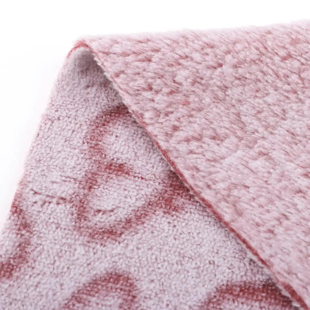 China Fabric for Suit Trouser,Pajamas Fleece Knit Fabric Polyester Red color buy from China wholesaler bulk order at wholesale price free worldwide shipping Alibaba