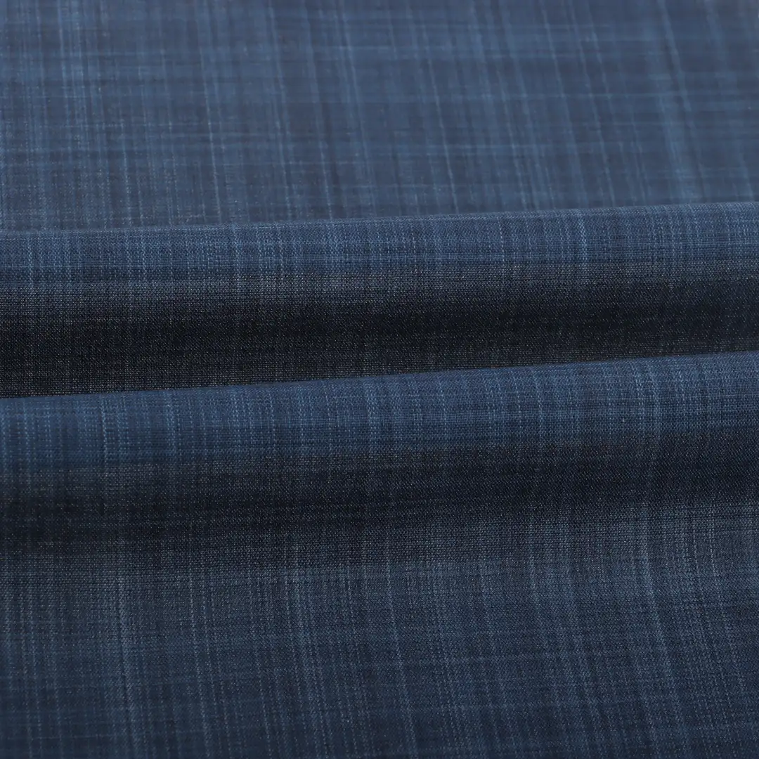 China Fabric for Shirt Polyester Cationic Woven Fabric Synthetic Woven Fabric Polyester BLUE color buy from China wholesaler bulk order at wholesale price free worldwide shipping Alibaba
