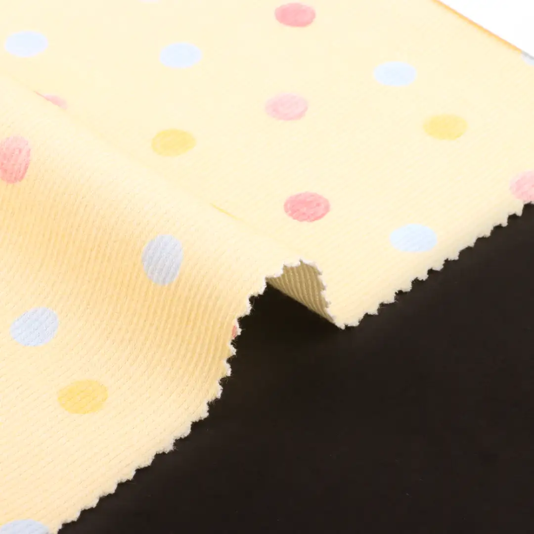 China Fabric for T-Shirt Rib Knit Fabric Cotton Spandex Yellow color buy from China wholesaler bulk order at wholesale price free worldwide shipping Alibaba