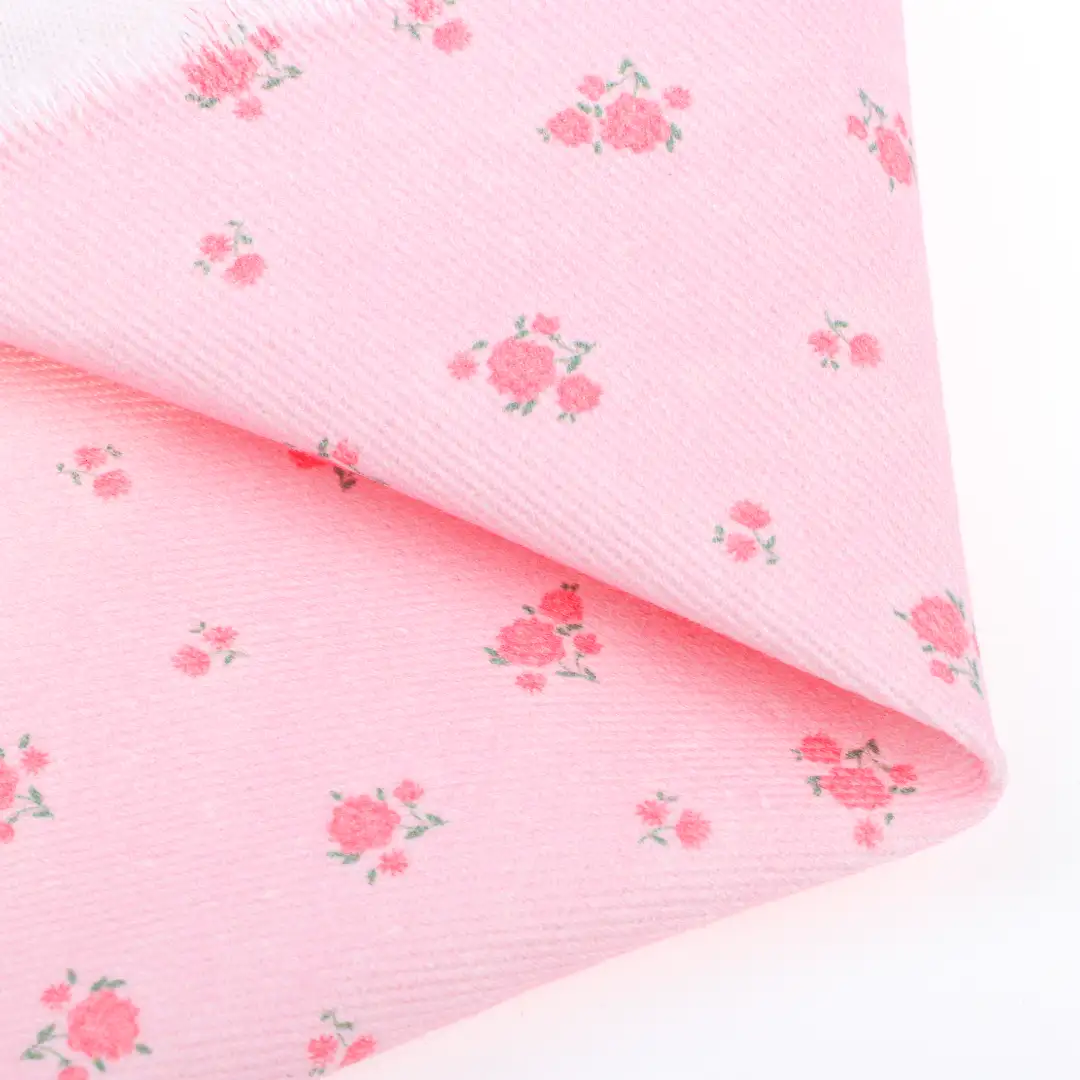 China Fabric for Pants Cotton Twill Natural Woven Fabric Cotton Pink color buy from China wholesaler bulk order at wholesale price free worldwide shipping Alibaba