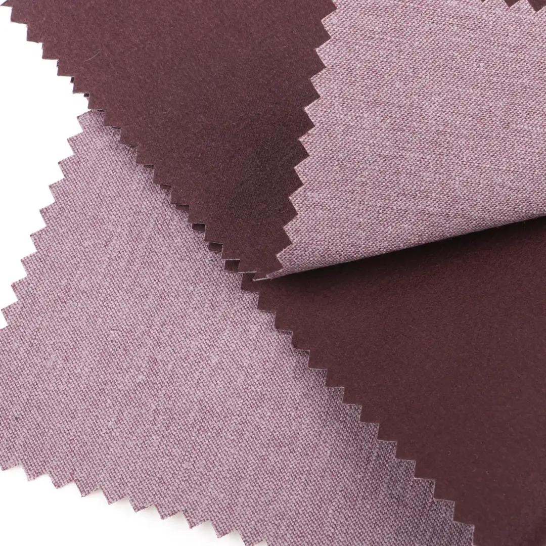China Fabric for Jackets TC Twill Woven Blended Fabric Polyester Cotton burgundy color buy from China wholesaler bulk order at wholesale price free worldwide shipping Alibaba