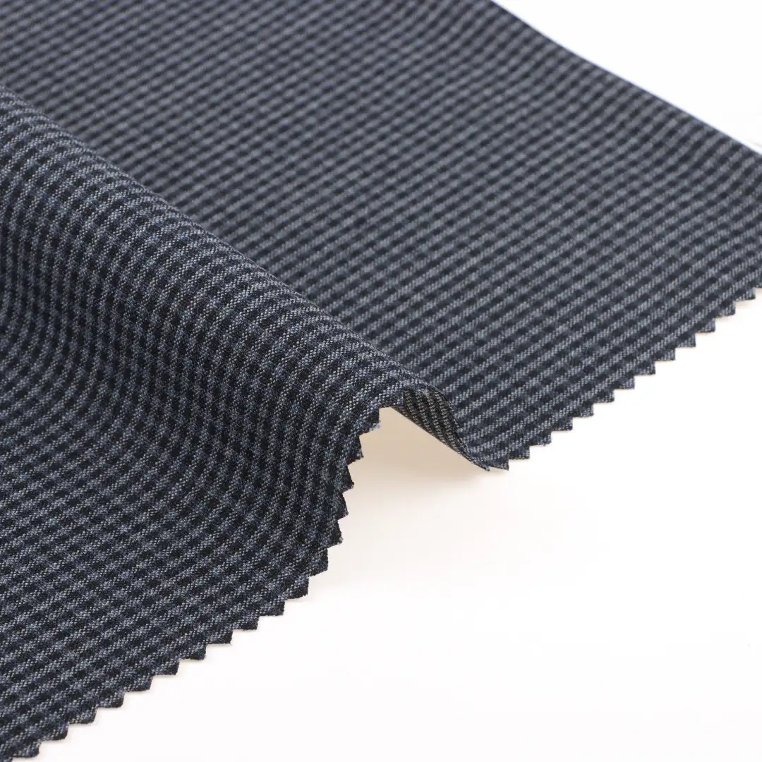 China Fabric for Pants Polyester/Rayon Plain Woven Blended Fabric Polyester Rayon Spandex check color buy from China wholesaler bulk order at wholesale price free worldwide shipping Alibaba