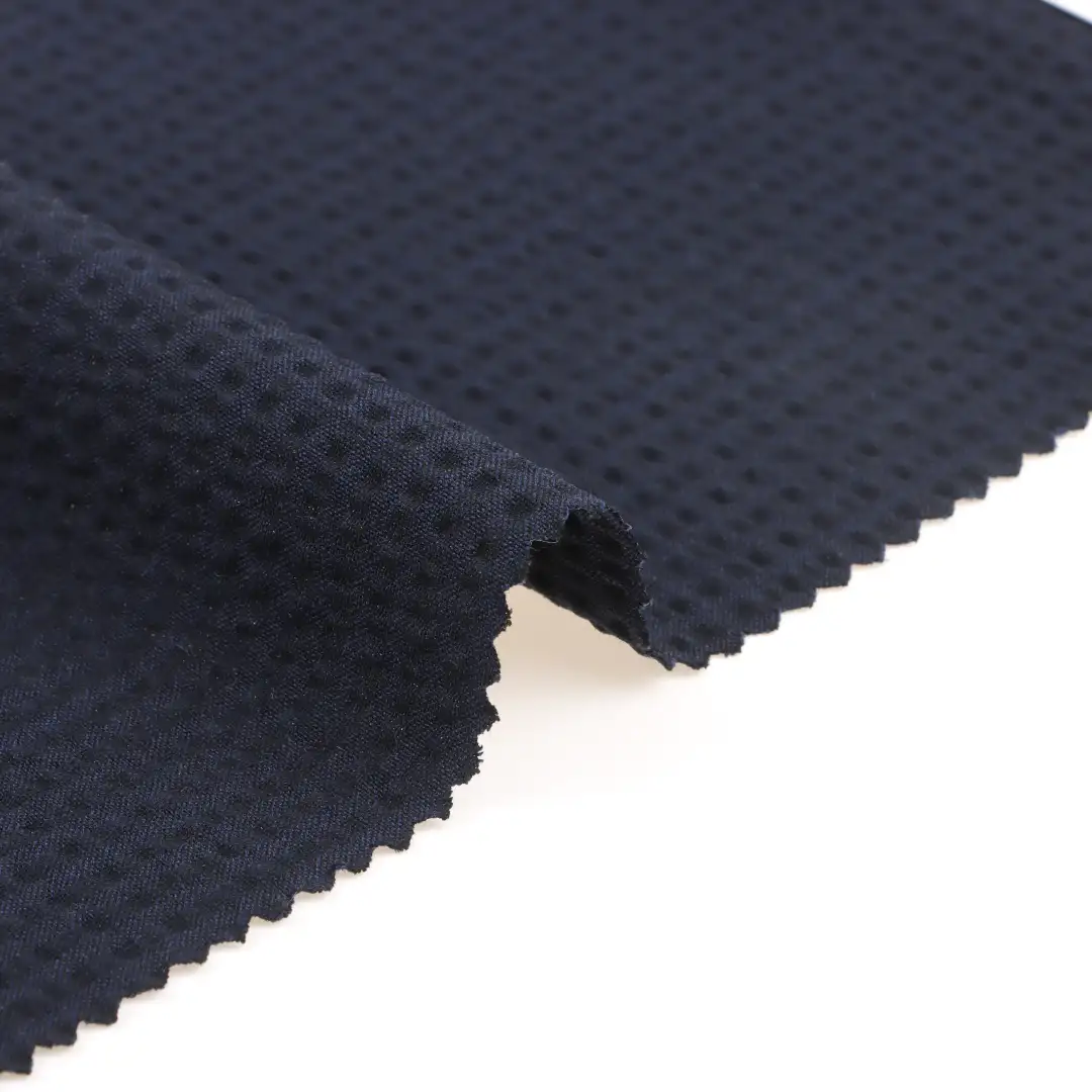 China Fabric for Pants Polyester/Rayon Twill Woven Blended Fabric Polyester Rayon Spandex Blue color buy from China wholesaler bulk order at wholesale price free worldwide shipping Alibaba