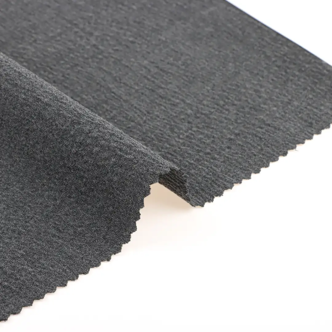 China Fabric for Pants Polyester/Rayon Plain Woven Blended Fabric Polyester Rayon Spandex Grey color buy from China wholesaler bulk order at wholesale price free worldwide shipping Alibaba