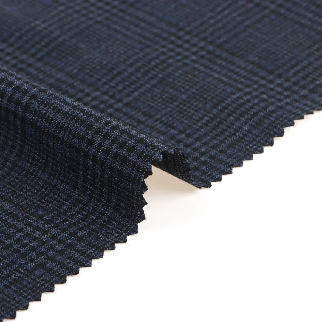 China Fabric for Pants Polyester/Rayon Plain Woven Blended Fabric Polyester Rayon Spandex check color buy from China wholesaler bulk order at wholesale price free worldwide shipping Alibaba