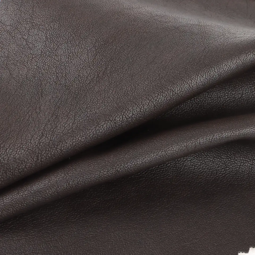 China Fabric for Jackets PU Woven Blended Fabric PU brown color buy from China wholesaler bulk order at wholesale price free worldwide shipping Alibaba