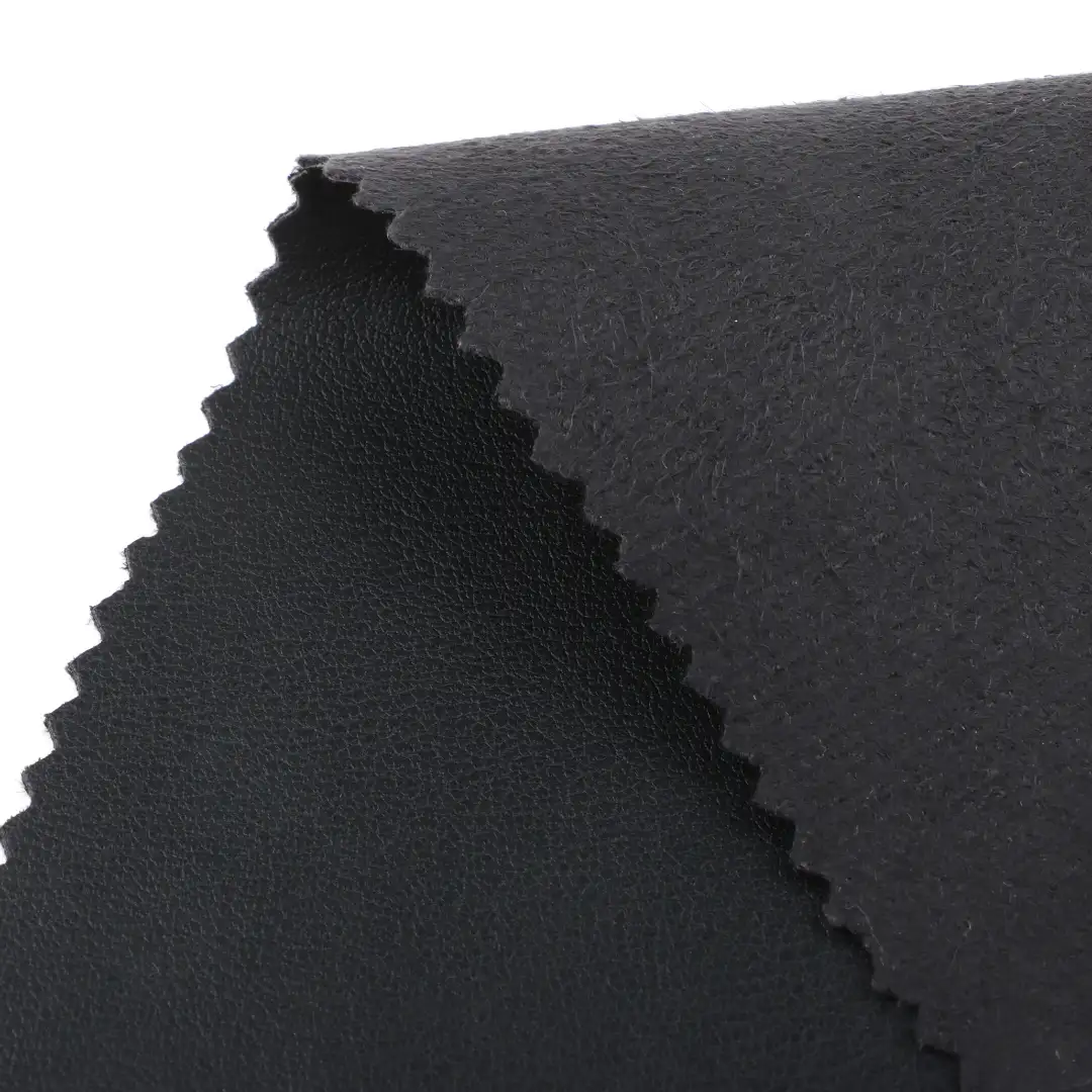 China Fabric for Jackets PU Woven Blended Fabric PU BLACK color buy from China wholesaler bulk order at wholesale price free worldwide shipping Alibaba