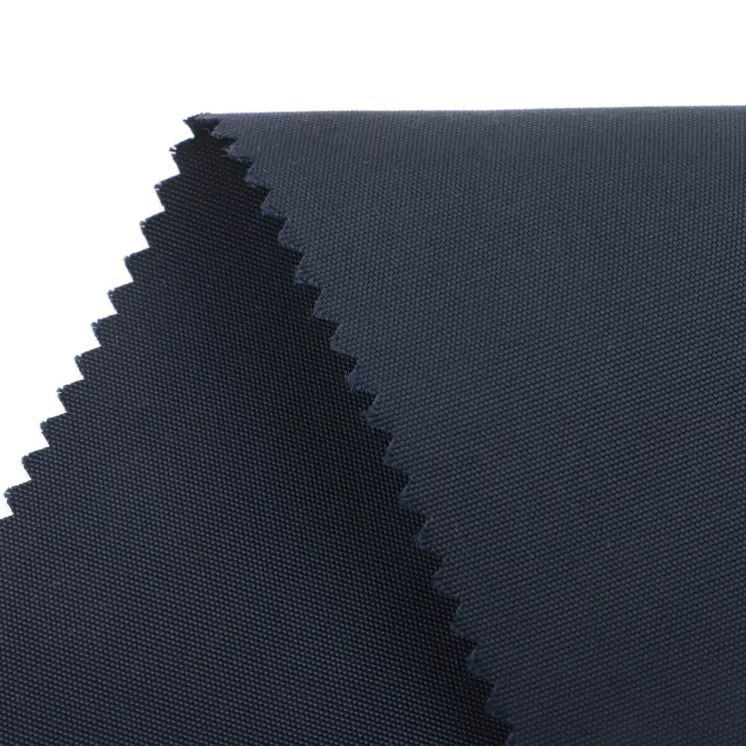 China Fabric for Jackets Nylon/Cotton Plain Woven Blended Fabric Nylon Cotton navy color buy from China wholesaler bulk order at wholesale price free worldwide shipping Alibaba