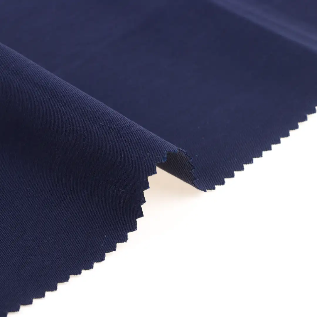 China Fabric for Jackets Nylon/Cotton Twill Woven Blended Fabric Cotton Nylon navy color buy from China wholesaler bulk order at wholesale price free worldwide shipping Alibaba