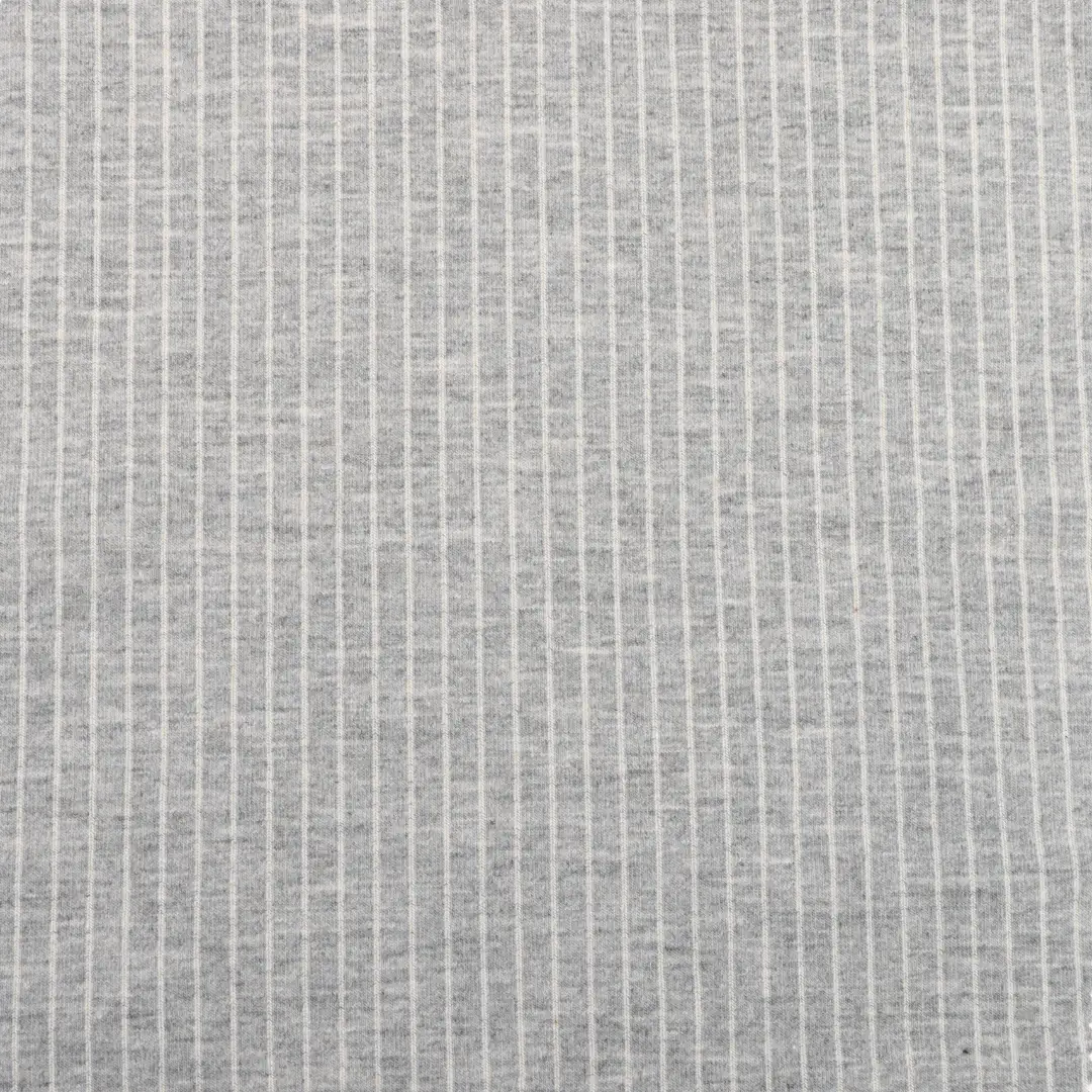 China Fabric for Pants,T-Shirt Weft Jacquard Knit Fabric Cotton Polyester Spandex Grey color buy from China wholesaler bulk order at wholesale price free worldwide shipping Alibaba