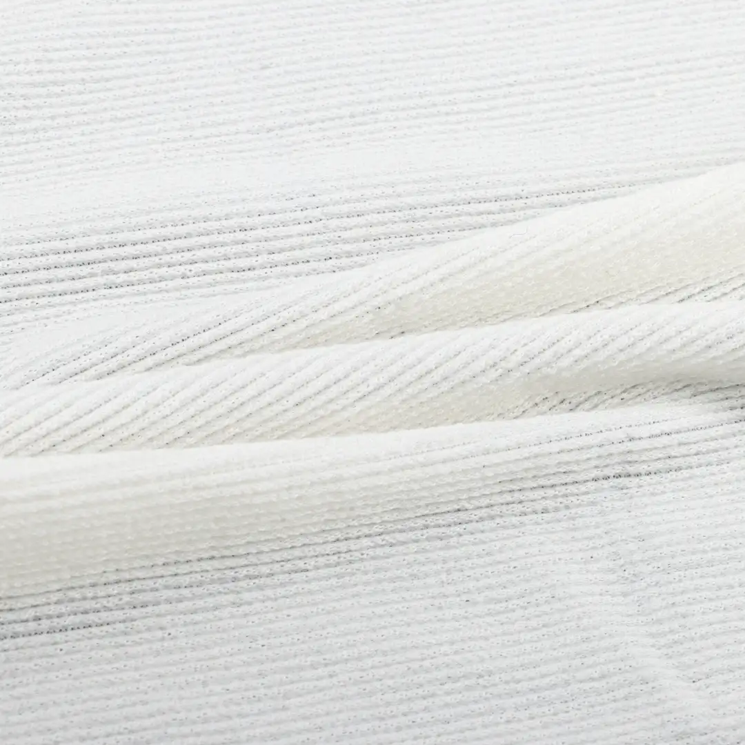 China Fabric for Pants,T-Shirt Ottoman Knit Fabric Polyester Rayon Spandex Cream color buy from China wholesaler bulk order at wholesale price free worldwide shipping Alibaba