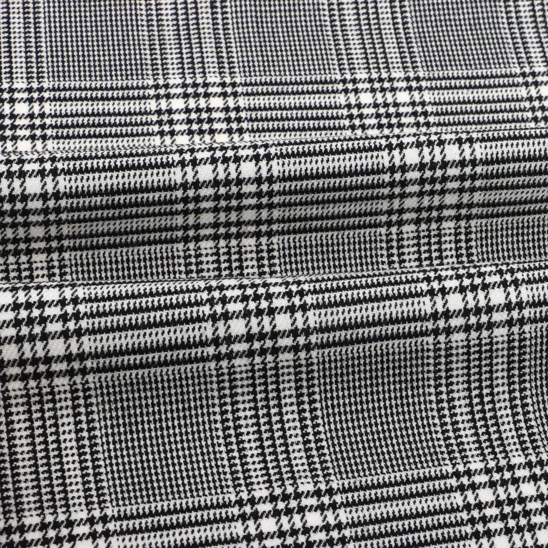 China Fabric for Pants Polyester/Rayon Plain Woven Blended Fabric Polyester Rayon Spandex check color buy from China wholesaler bulk order at wholesale price free worldwide shipping Alibaba
