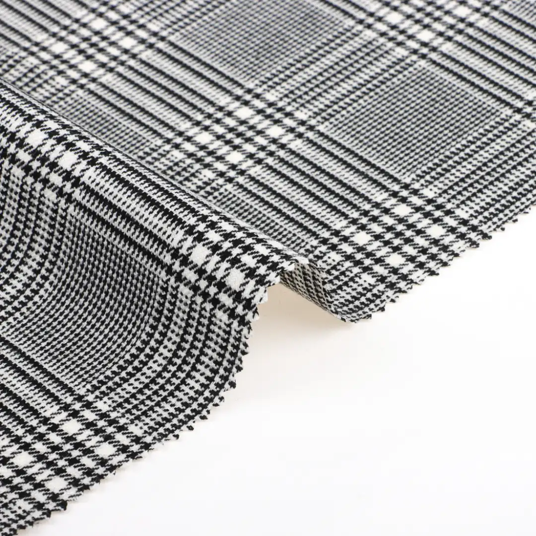China Fabric for Pants Polyester/Rayon Plain Woven Blended Fabric Polyester Rayon Spandex check color buy from China wholesaler bulk order at wholesale price free worldwide shipping Alibaba