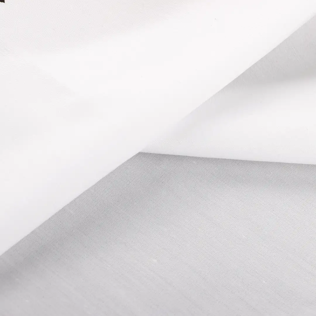 China Fabric for Shirt Nylon/Cotton Plain Woven Blended Fabric Cotton Nylon Spandex WHITE color buy from China wholesaler bulk order at wholesale price free worldwide shipping Alibaba