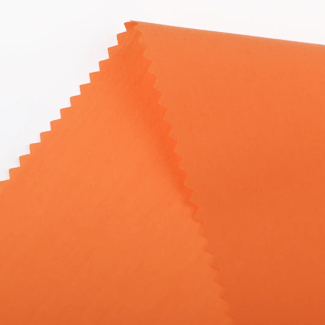China Fabric for Shirt Nylon/Cotton Plain Woven Blended Fabric Cotton Nylon Spandex orange color buy from China wholesaler bulk order at wholesale price free worldwide shipping Alibaba