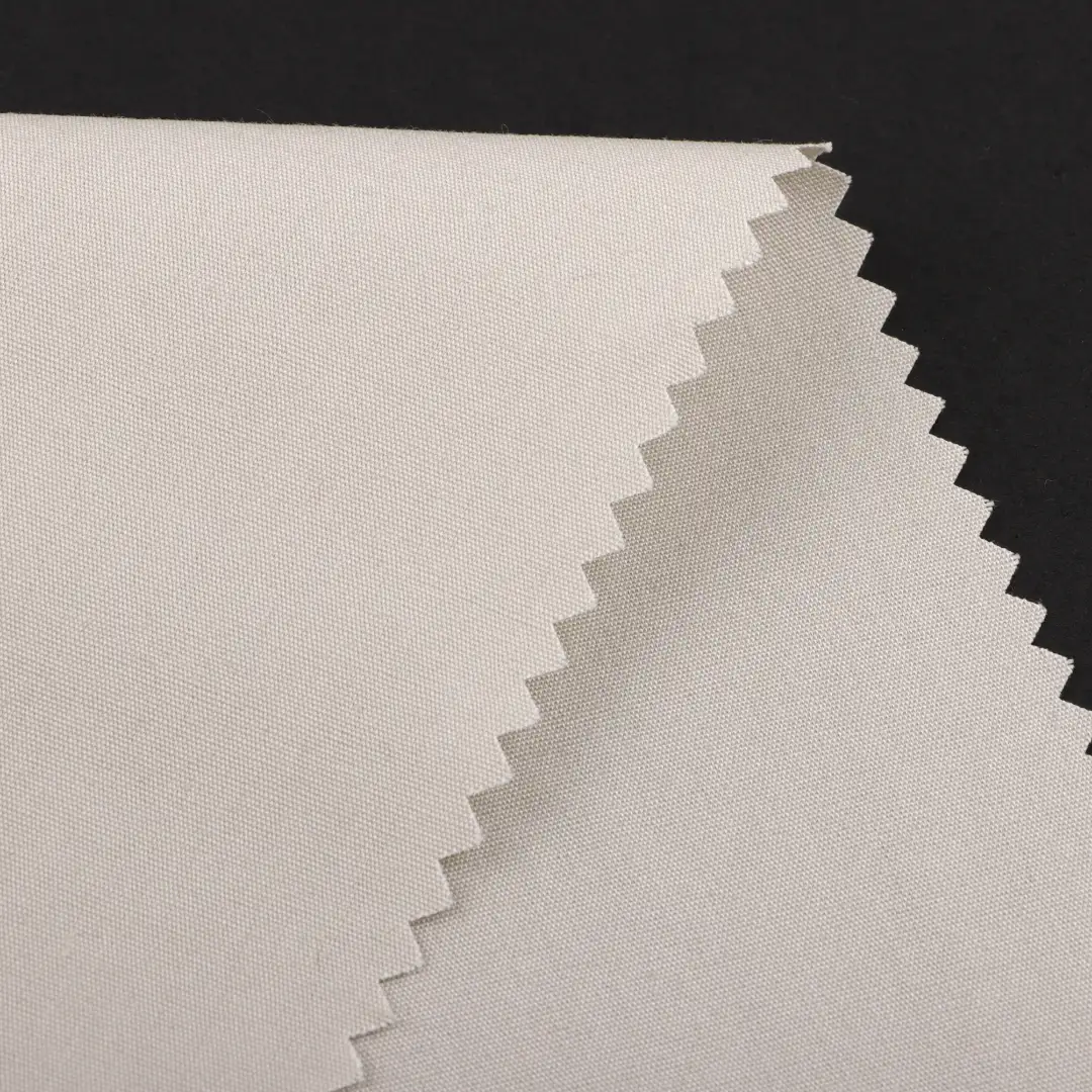 China Fabric for Shirt Cotton Poplin Natural Woven Fabric Cotton Khaki color buy from China wholesaler bulk order at wholesale price free worldwide shipping Alibaba