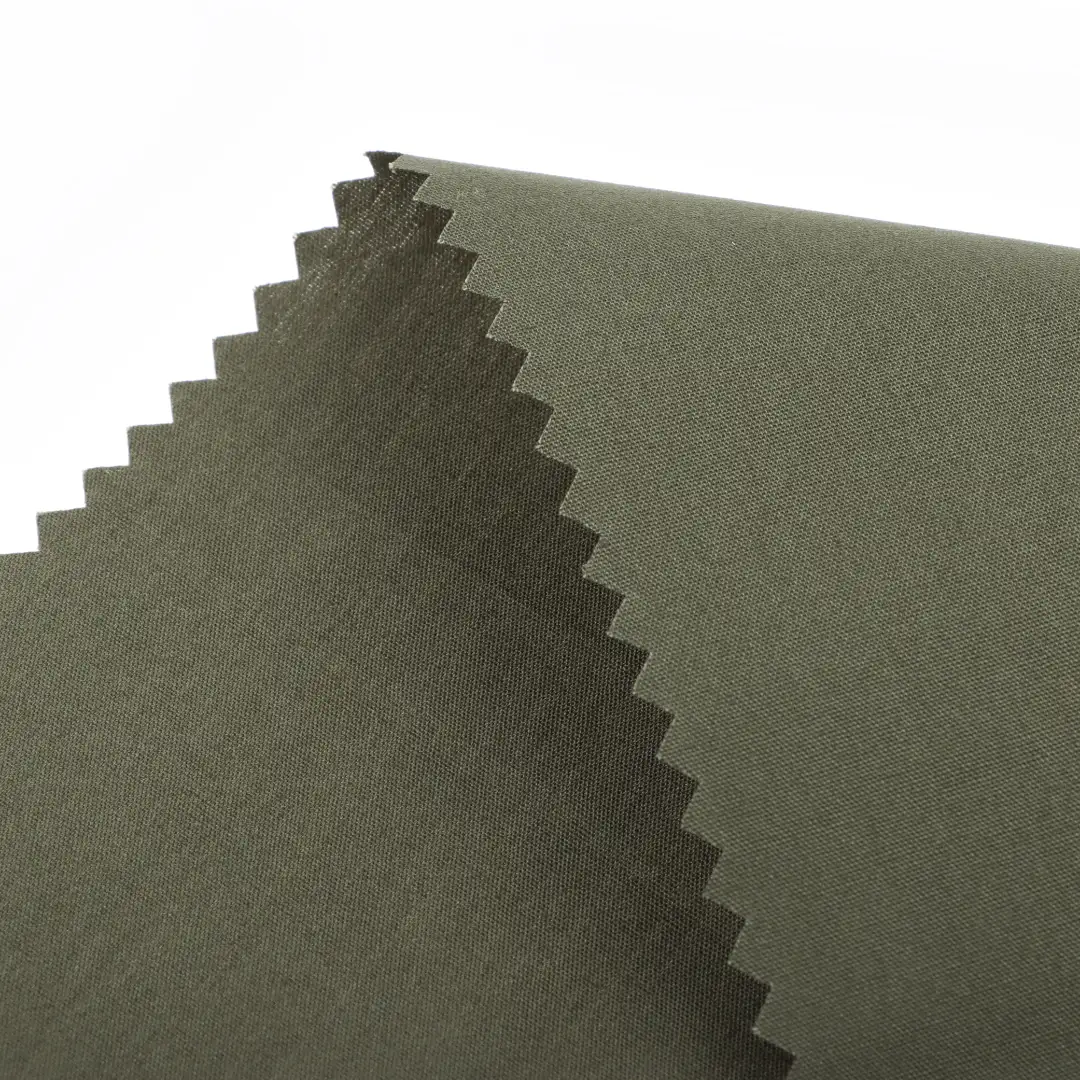 China Fabric for Shirt Cotton Poplin Natural Woven Fabric Cotton Green color buy from China wholesaler bulk order at wholesale price free worldwide shipping Alibaba