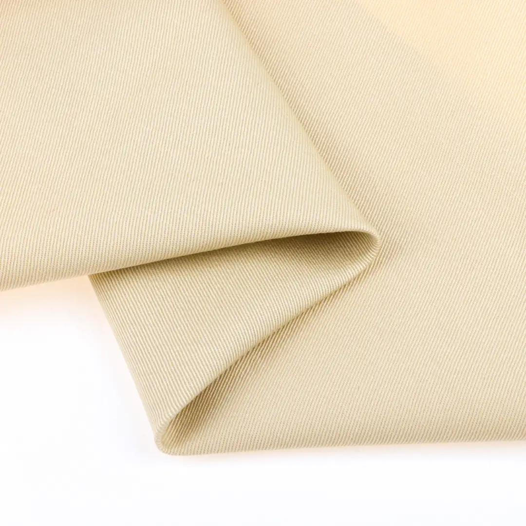 China Fabric for Shirt Cotton Poplin Natural Woven Fabric Cotton Khaki color buy from China wholesaler bulk order at wholesale price free worldwide shipping Alibaba