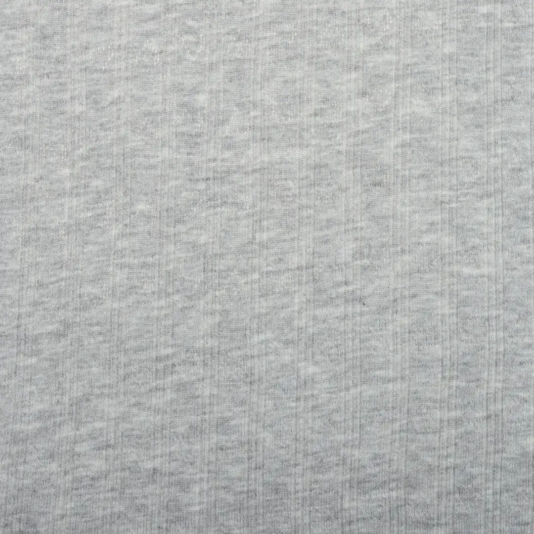 China Fabric for T-Shirt Weft Jacquard Knit Fabric Polyester Rayon Grey color buy from China wholesaler bulk order at wholesale price free worldwide shipping Alibaba
