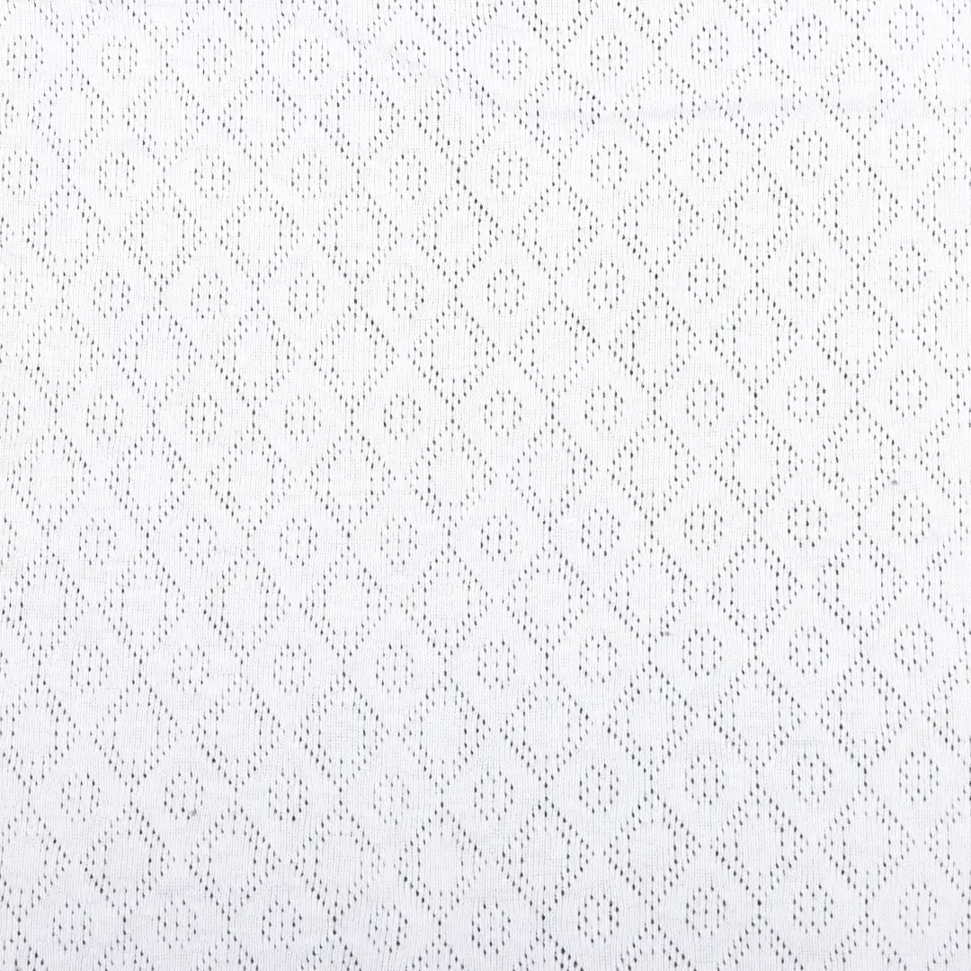 China Fabric for T-Shirt Weft Jacquard Knit Fabric Cotton White color buy from China wholesaler bulk order at wholesale price free worldwide shipping Alibaba