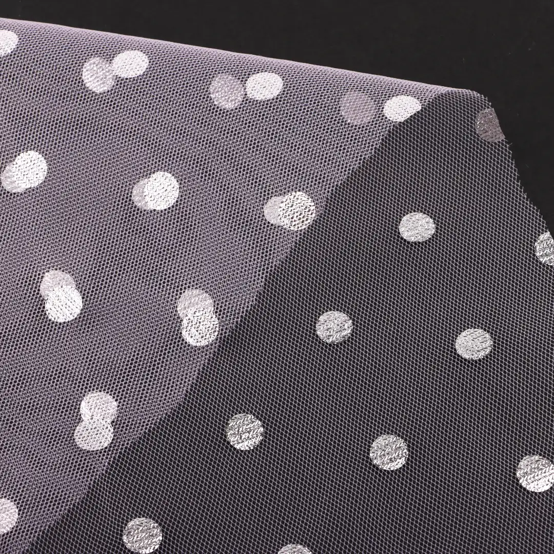 China Fabric for Skirt Mesh Knit Fabric Polyester Pink color buy from China wholesaler bulk order at wholesale price free worldwide shipping Alibaba