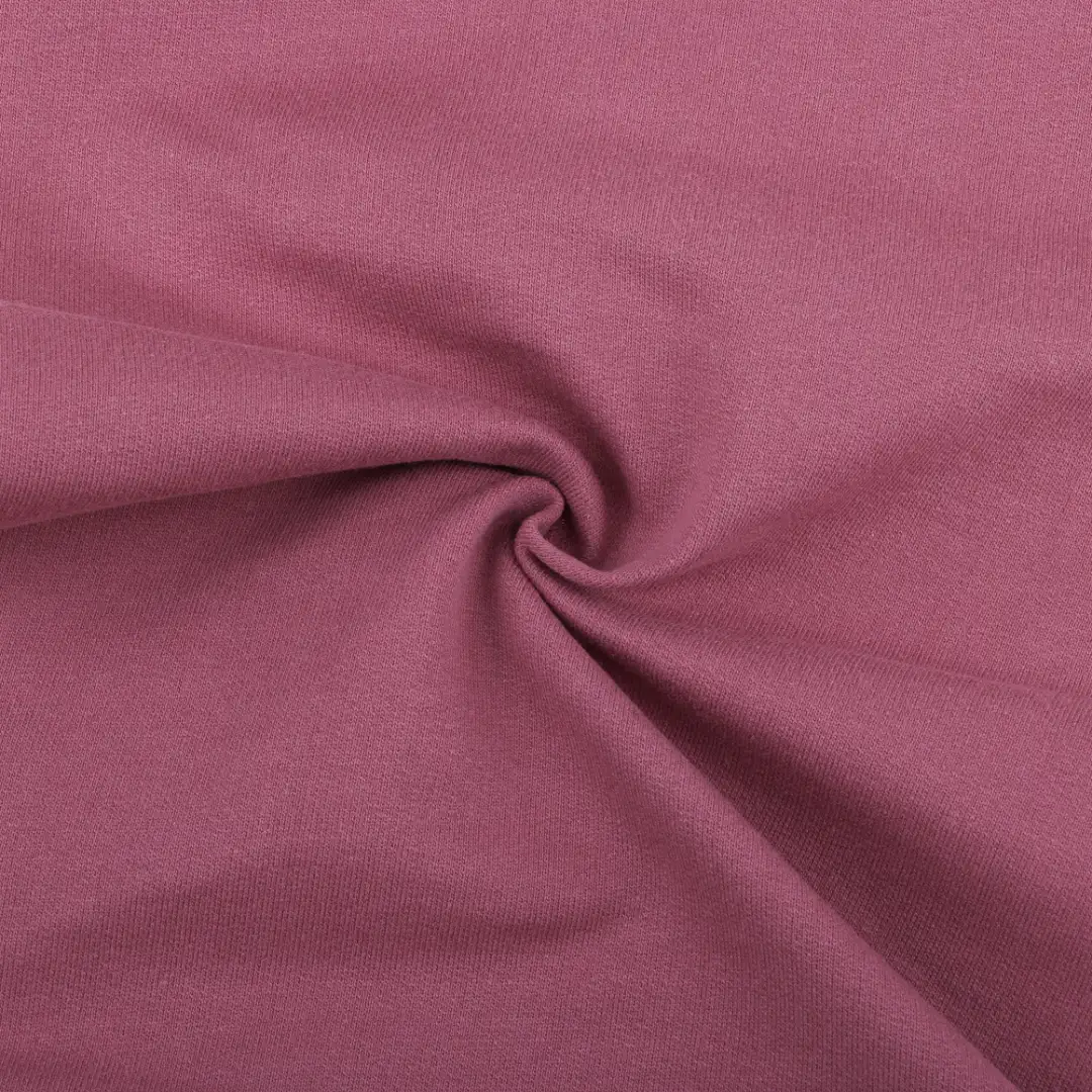 China Fabric for Loungewear French Terry Knit Fabric Cotton Pink、white color buy from China wholesaler bulk order at wholesale price free worldwide shipping Alibaba