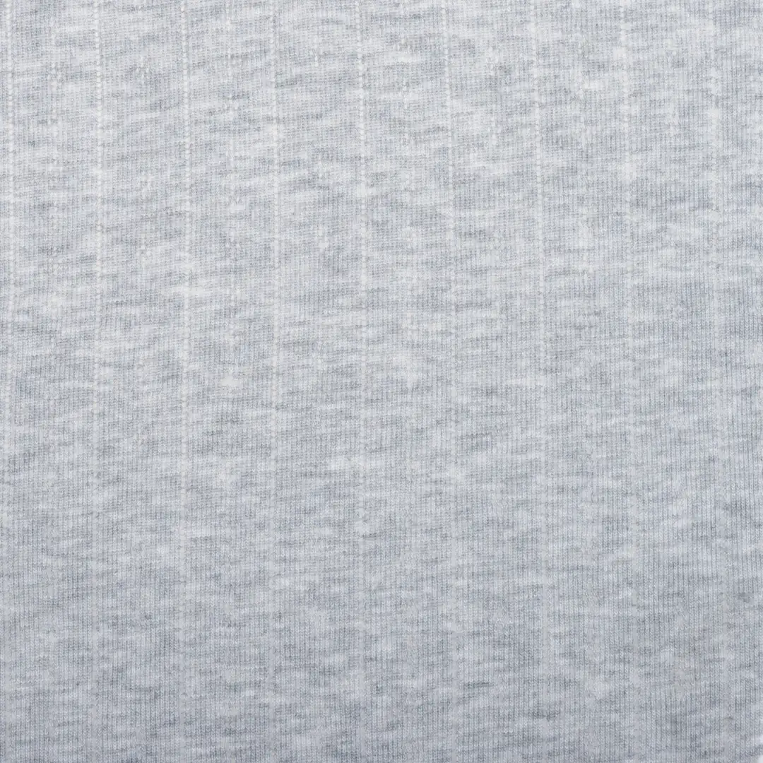 China Fabric for T-Shirt Weft Jacquard Knit Fabric Polyester Rayon Grey color buy from China wholesaler bulk order at wholesale price free worldwide shipping Alibaba
