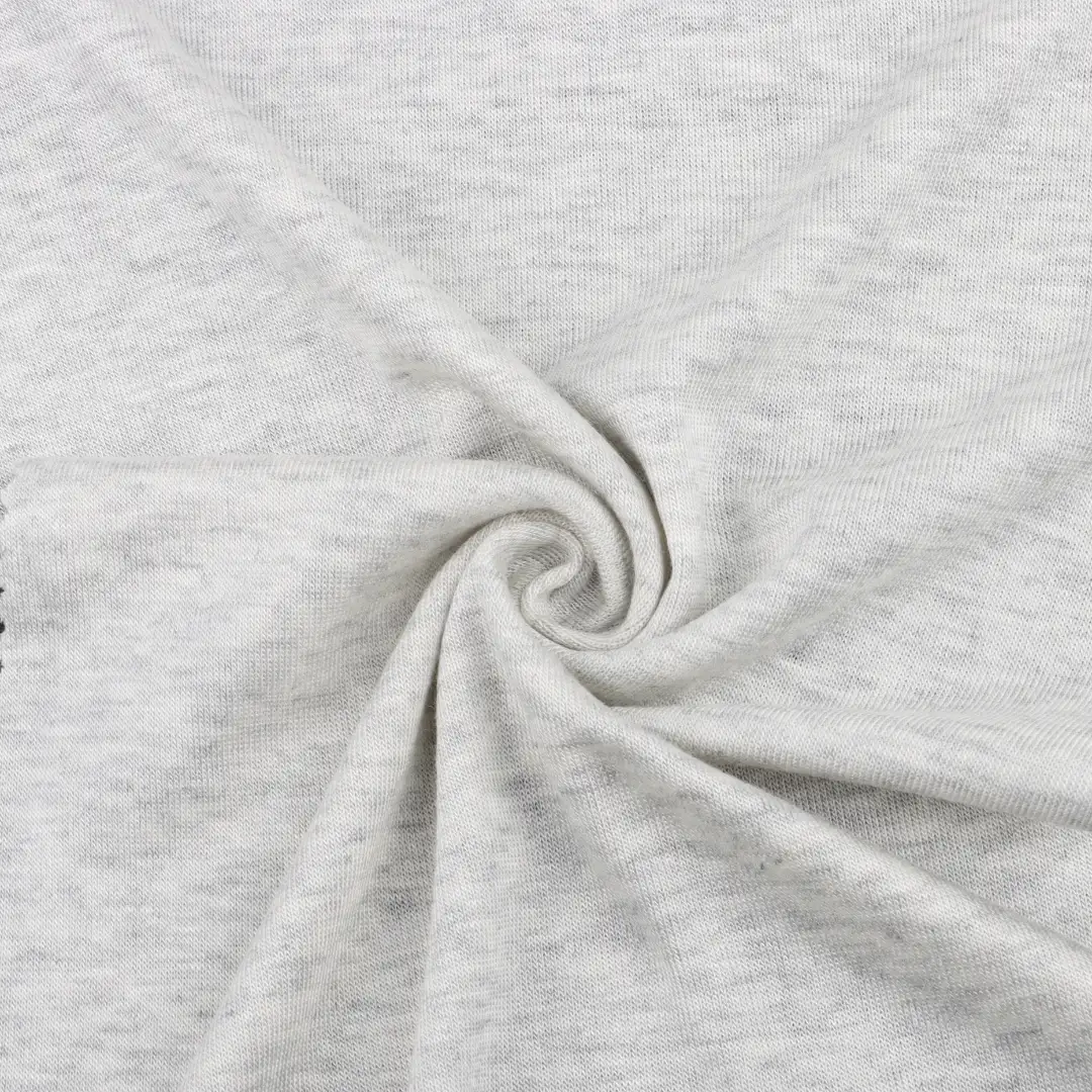 China Fabric for T-Shirt,Shorts,Loungewear Single Jersey Knit Fabric Rayon Spandex Grey color buy from China wholesaler bulk order at wholesale price free worldwide shipping Alibaba