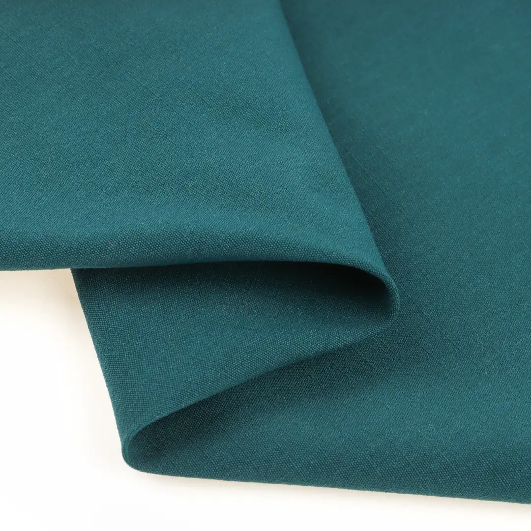 China Fabric for Jackets Polyester Imitation Cotton Fabric Synthetic Woven Fabric Polyester BLUE color buy from China wholesaler bulk order at wholesale price free worldwide shipping Alibaba