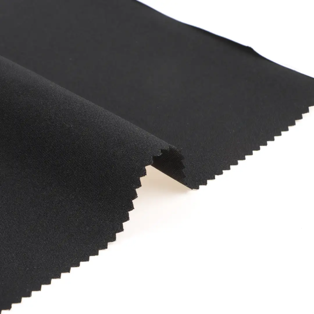 China Fabric for Pants Polyester Oxford Synthetic Woven Fabric Polyester BLACK color buy from China wholesaler bulk order at wholesale price free worldwide shipping Alibaba