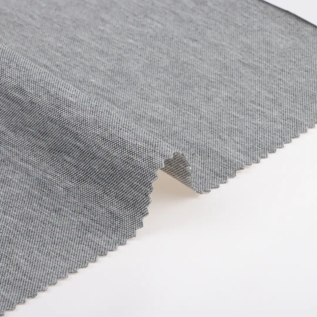 China Fabric for T-Shirt,Shorts,Loungewear Pique Knit Fabric Polyester Viscose Elastane Grey color buy from China wholesaler bulk order at wholesale price free worldwide shipping Alibaba