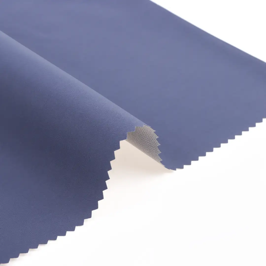 China Fabric for Jackets Single-way Stretch Woven Fabric Synthetic Woven Fabric Nylon Spandex BLUE color buy from China wholesaler bulk order at wholesale price free worldwide shipping Alibaba