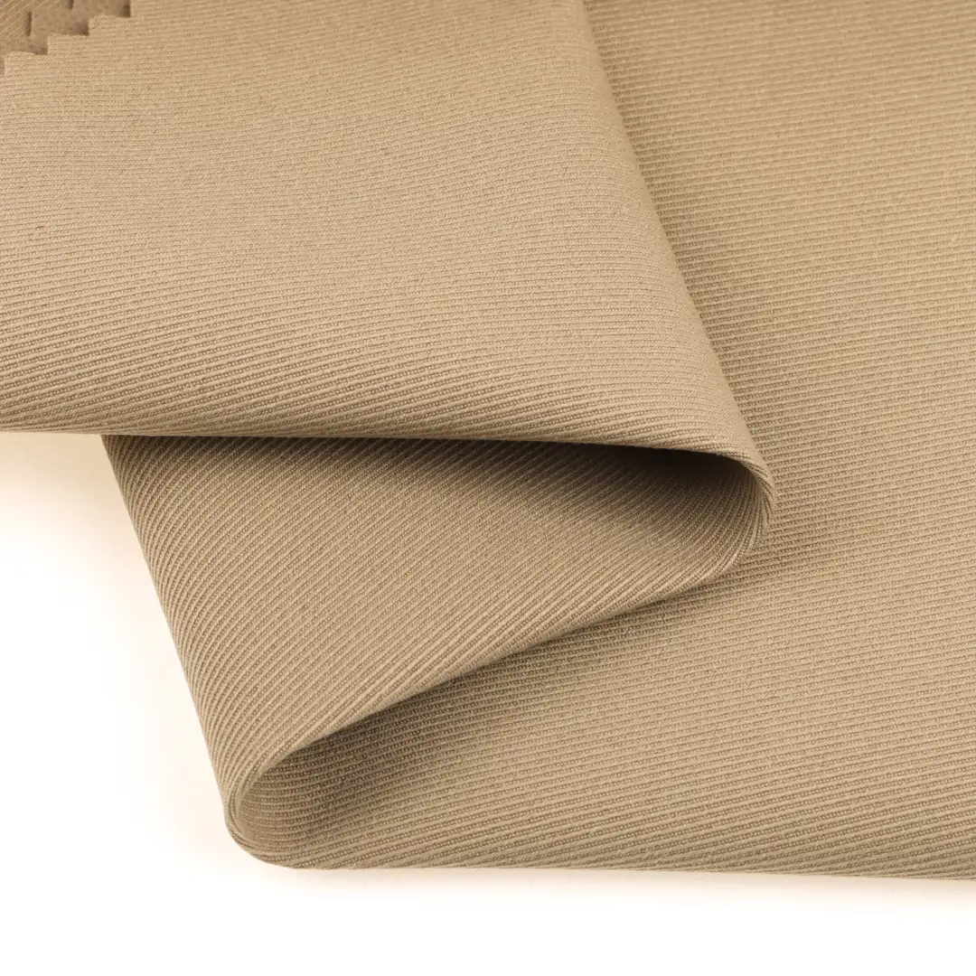China Fabric for Jackets Polyester Imitation Cotton Fabric Synthetic Woven Fabric Polyester khaki color buy from China wholesaler bulk order at wholesale price free worldwide shipping Alibaba
