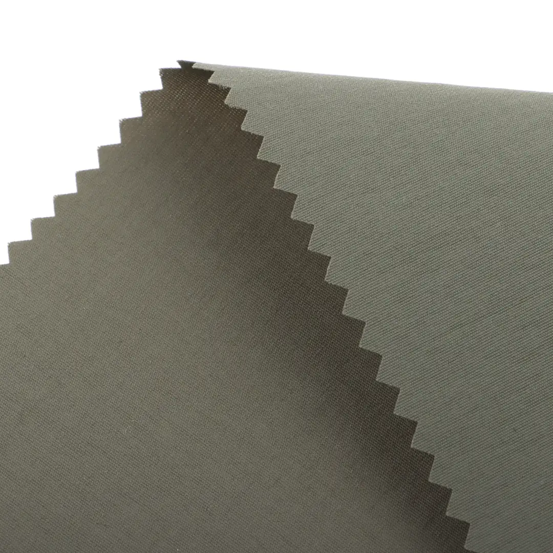 China Fabric for Jackets Nylon Taslon Synthetic Woven Fabric Nylon olive color buy from China wholesaler bulk order at wholesale price free worldwide shipping Alibaba